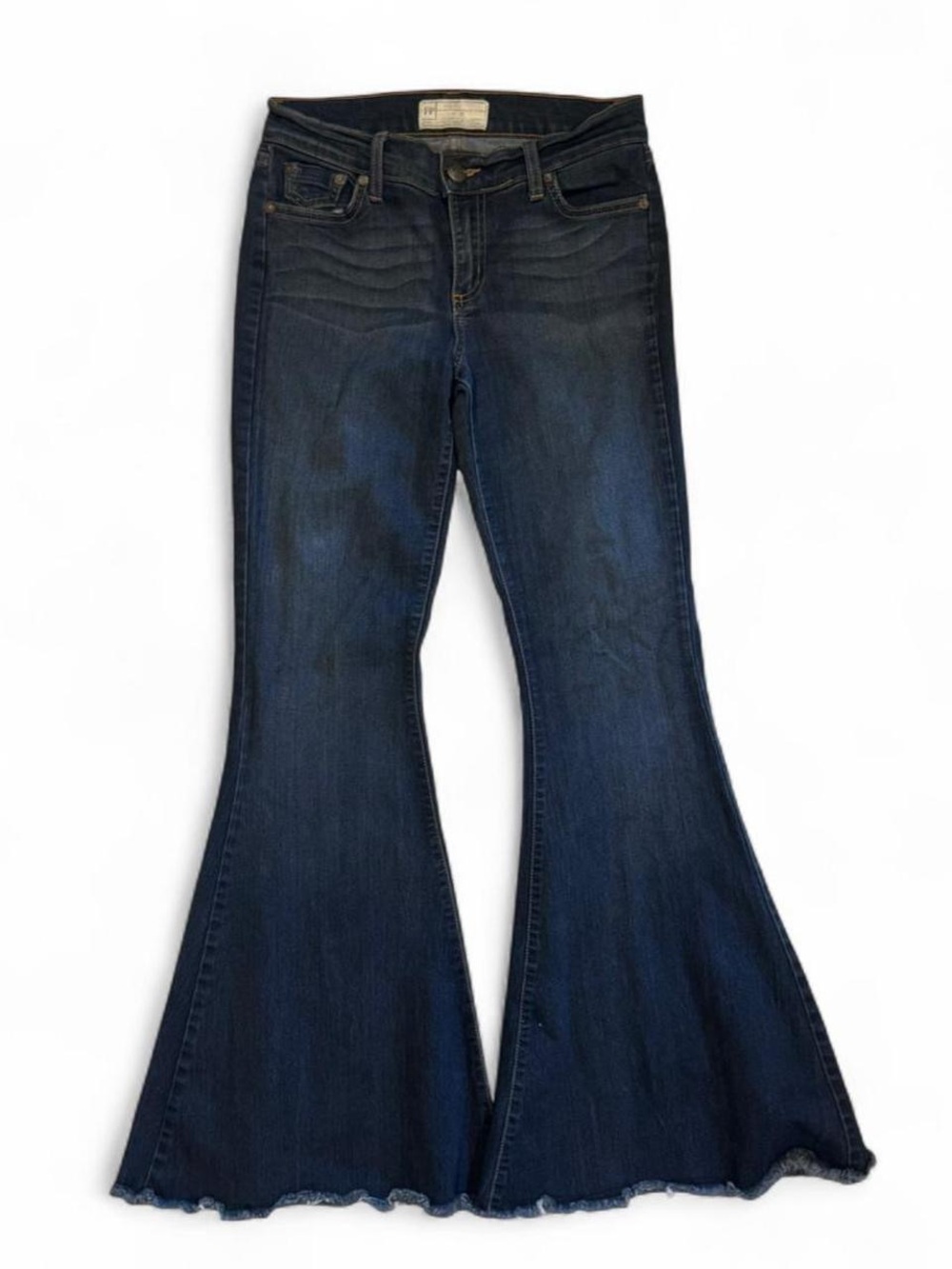Free People Deep Indigo Flare Jeans